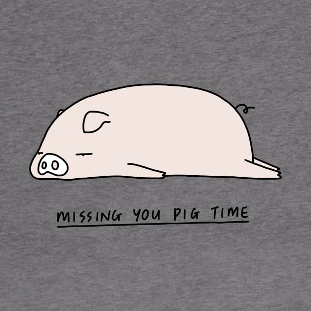 Moody Animals - Pig by Lim Heng Swee